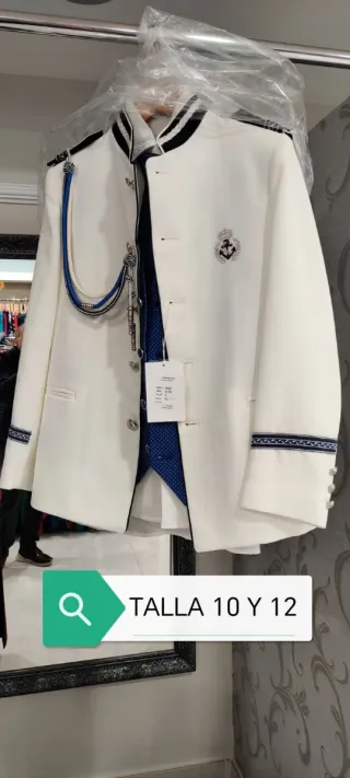 TRAJES COMUNIÓN ALMIRANTE, NUEVOS CON ETIQUETA