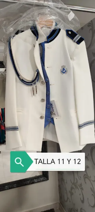 TRAJES COMUNIÓN ALMIRANTE, NUEVOS CON ETIQUETA