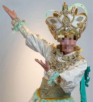 Traje Carnaval Comparsa Badajoz