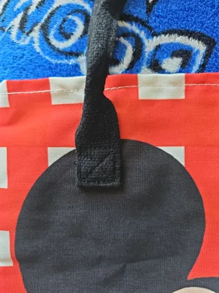 Bolso de tela con Mickey Mouse