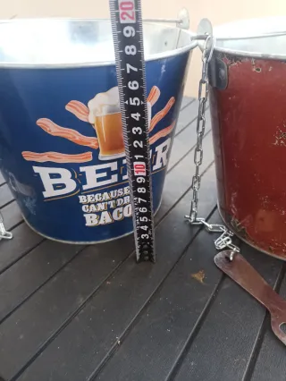 Cubos cerveza  con abrebotellas