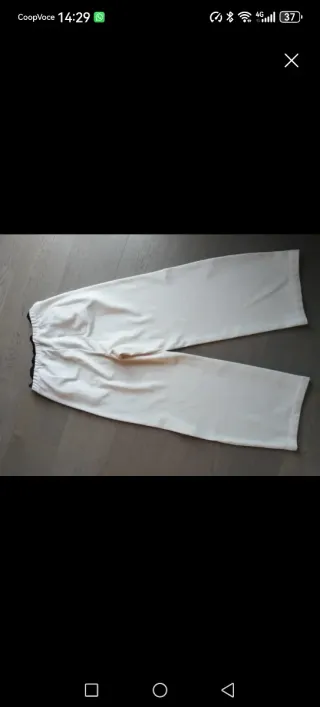 Pantaloni bianchi donna