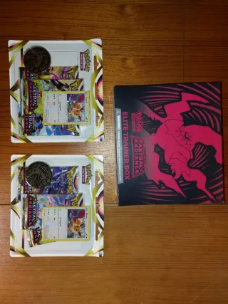 Pokemon Etb e 2 pack X3 blisters english version