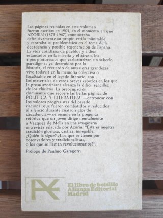 Azorín. Tres libros por 2€