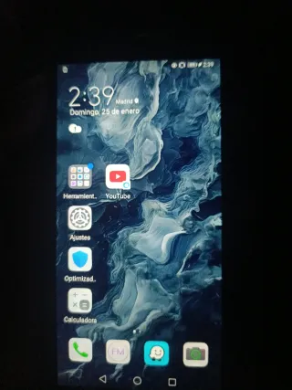 Telefono Huawei Nero con Caricatore Incluso