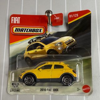Matchbox 2016 Fiat 500X Giallo