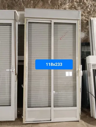 Ventana aluminio corredera 118x233. 621292438