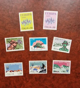 Serie francobolli Repubblica italiana