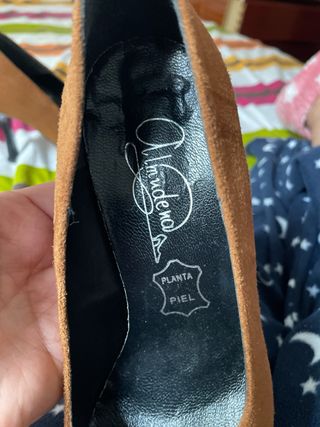 Zapatos de vestir Almudena piel marrón T36