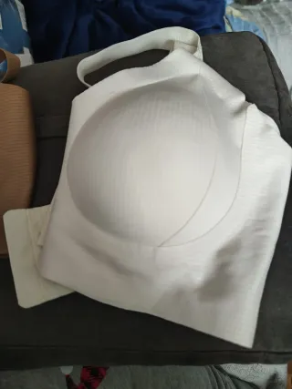 Sujetador sin aro beige