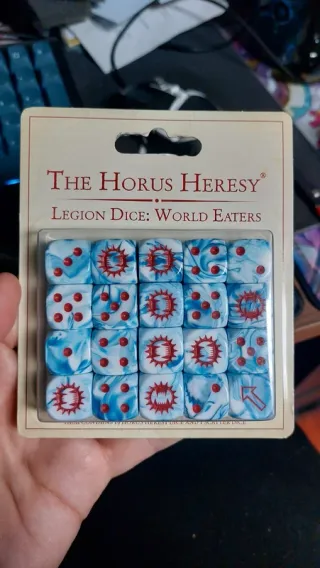 Warhammer Horus Heresy Legion Dice World Eaters