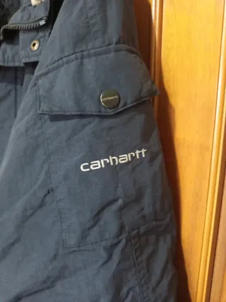 Parka Carhartt Negra con Capucha