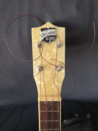 Ukelele Recording King RU-998-M Resonador Metal