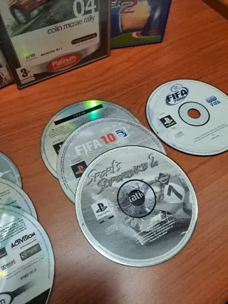 Lotto Giochi PS2: FIFA, Grand Prix, Spiderman