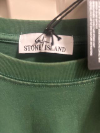 Maglia Stone Island Verde Nuova con Cartellino