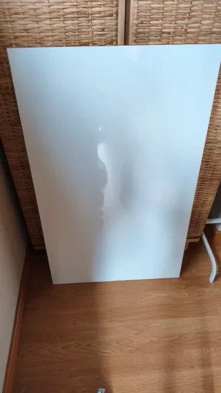 Cristal blanco para mesa/escritorio