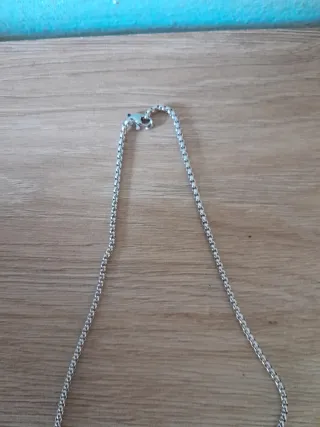 Collana uomo con perla nera