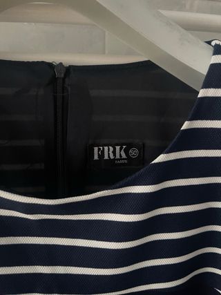 Vestito FRK blu con righe taglia 50 scatola 31
