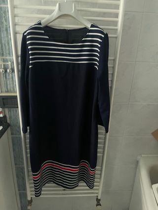 Vestito FRK blu con righe taglia 50 scatola 31