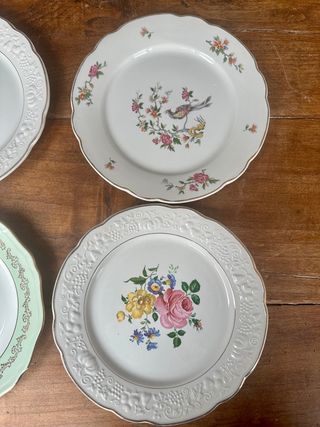 6 Platos Amandinoise, Digoin, Sarreguemines