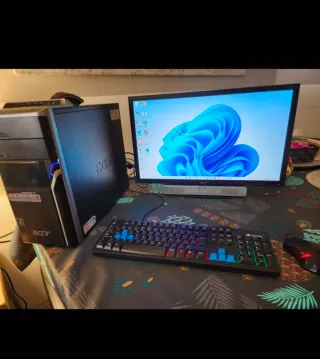 Ordenador Sobremesa Acer Negro/Plata