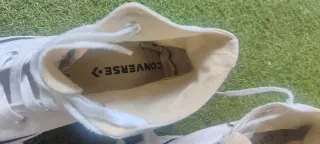 Converse blancas plataforma