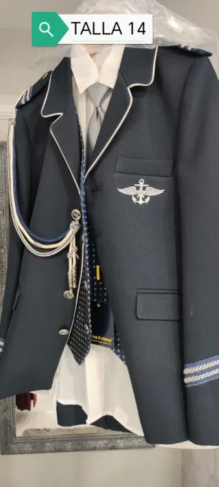 TRAJES COMUNIÓN ALMIRANTE. NUEVOS CON ETIQUETA