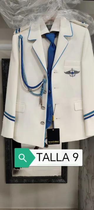 TRAJES COMUNIÓN ALMIRANTE. NUEVOS CON ETIQUETA
