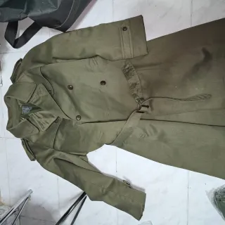 Gabardina Militar Talla S Verde Oliva