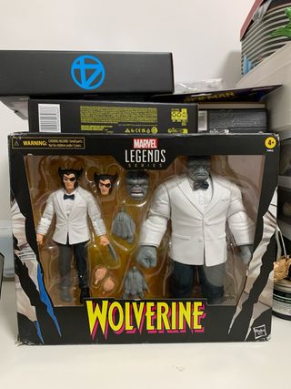 Marvel Legends Wolverine y Hulk