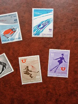 Serie francobolli Repubblica Italiana