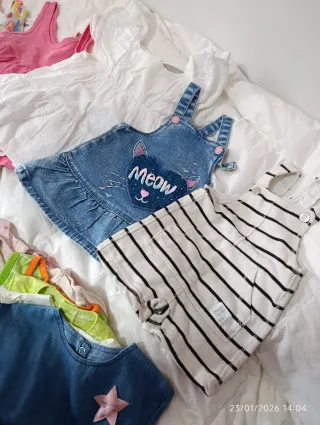 Lote Ropa Verano Bebé Niña