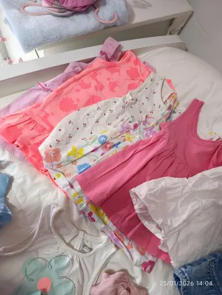 Lote Ropa Verano Bebé Niña