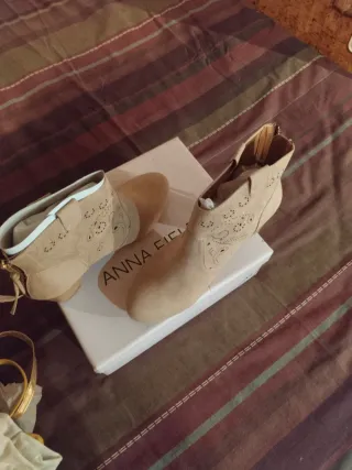 Botines beige Anna Field