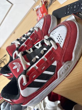 Adidas Bambas Rojas y Blancas