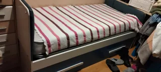 Cama nido 90x190 con somier y colchón