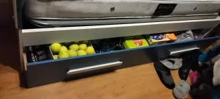 Cama nido 90x190 con somier y colchón