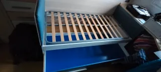 Cama nido 90x190 con somier y colchón