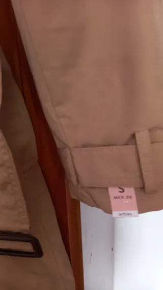 Trench Coat Castanho Cinto S/36/8