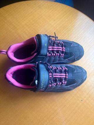 Zapatillas Ciclismo Spinning Mujer