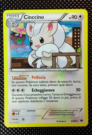 Pokémon - Cinccino 85/99 Destini Futuri ITA