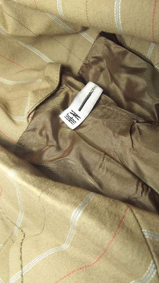 HFN Blazer Donna Beige L Gessato 3 Bottoni