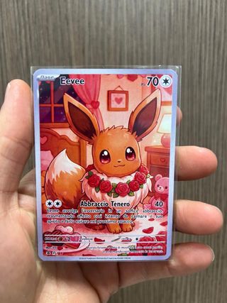 Carta Pokémon Eevee - Fan Art