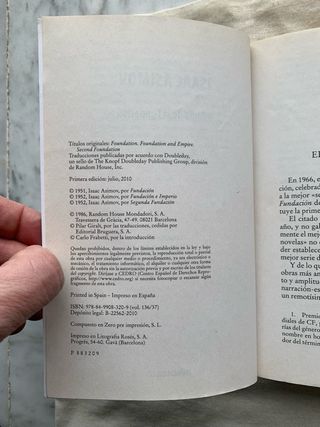 Trilogía de la Fundación.