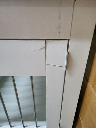 Caseta para Perros Madera Blanca