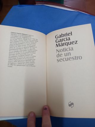 Noticia se un Secuestro Gabriel García Márquez