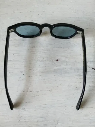 Moscot Occhiali da Sole Lemtosh Neri Lenti Blu