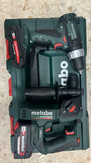 Taladro percutor y atornillador Metabo