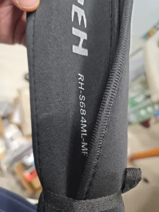 Caña de pescar Lucio carbono