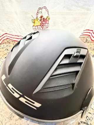 Casco Moto Homologado Negro